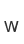 w
