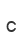 c