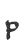 p