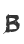 B