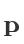 p