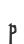 p