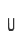 U
