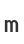 m