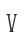 v