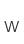 w