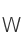 W
