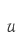 u