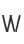 w