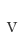 v