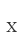 x