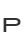 P