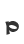 p