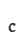 c