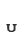 u