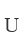 U