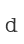 d