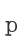 p