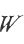 W