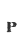 p