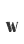 w