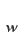 w