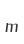 m