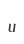 u