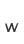 w