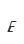 E
