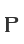 P