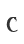 c