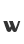 w