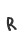 R