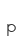 p