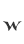 w