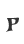 P