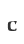 c