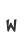 w