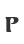 p