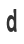 d