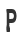 P