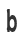 b