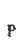 p