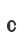 C