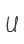 U