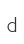 d