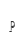 p