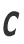 C