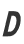 D